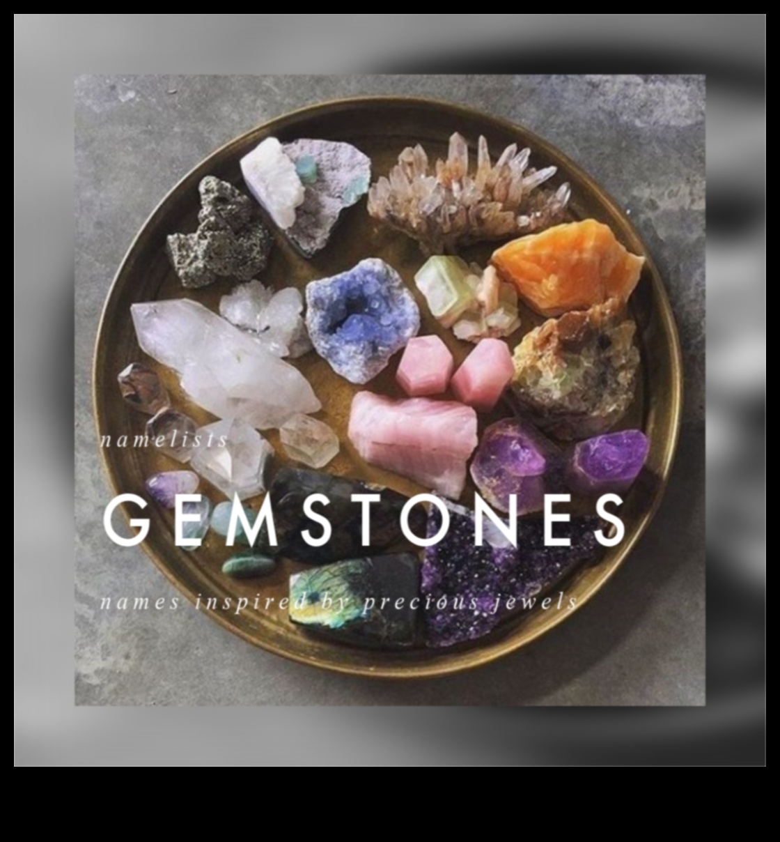 Gemstone Glimmers: nume prețioase și unice pentru bebeluși